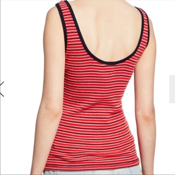 Rag and bone aria crochet cotton tank American s - Picture 2 of 7